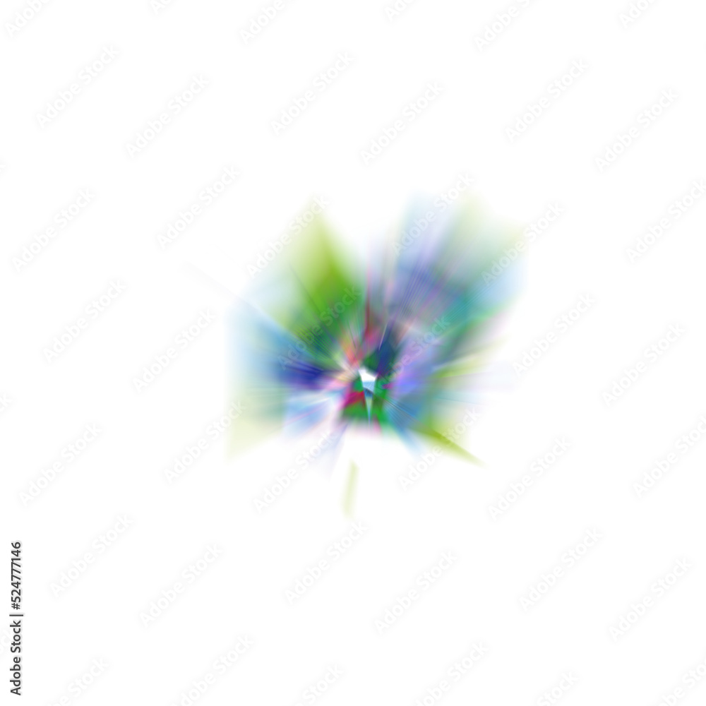 Obraz premium An abstract transparent motion blur burst shape.