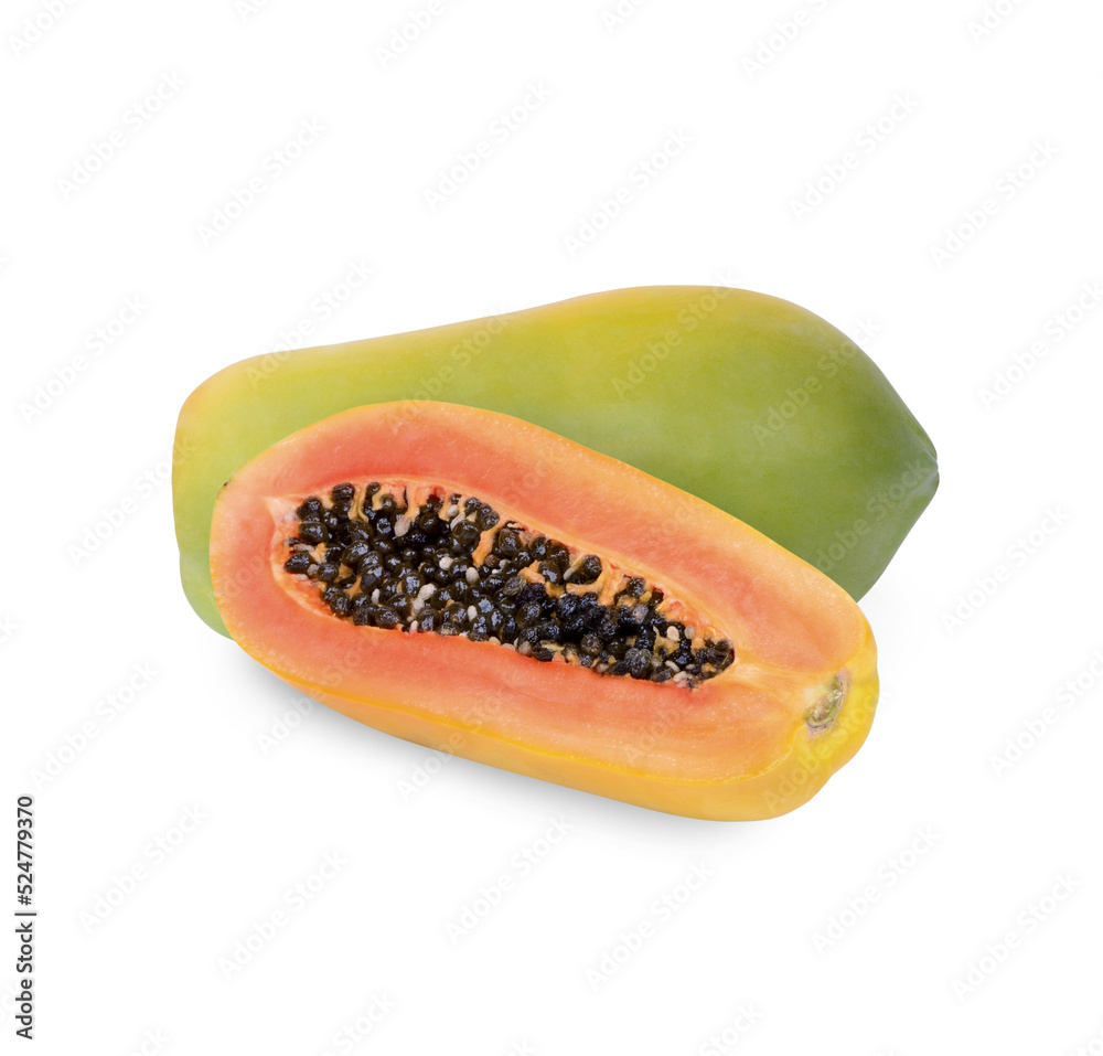 Papaya isolated on transparent background (.PNG) Papaya isolated on transparent background (.PNG)