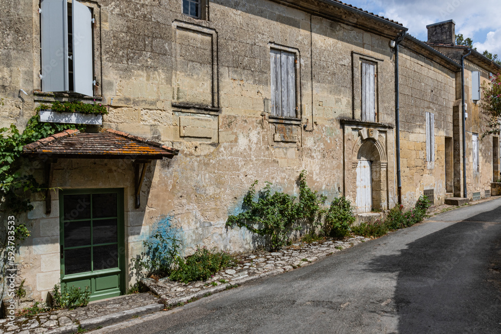 old house in the village