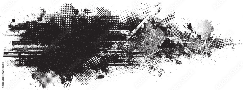 Glitch distorted geometric shape . Noise destroyed logo . Trendy defect error shapes . Glitched frame .Grunge textured . Distressed effect .Vector shapes with a halftone dots screen print texture. Glitch distorted geometric shape . Noise destroyed logo . Trendy defect error shapes . Glitched frame .Grunge textured . Distressed effect .Vector shapes with a halftone dots screen print texture.