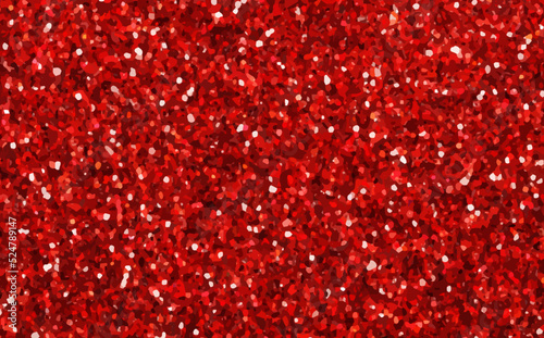 Red glitter pattern vector background
