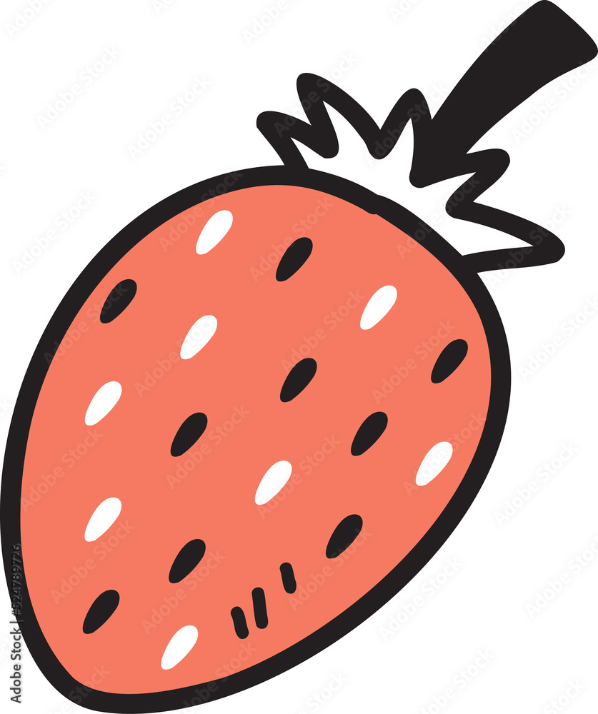 Summer illustration on transparent background Summer illustration on transparent background