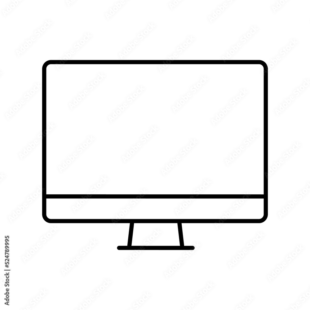 Device and gadget illustration collection set. computer in flat design. Device and gadget illustration collection set. computer in flat design.