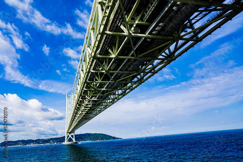 世界最大級吊り橋 明石海峡大橋