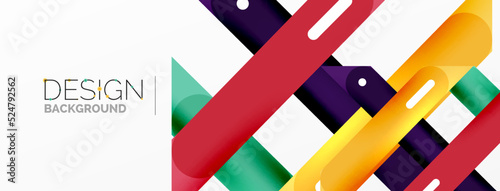 Background overlapping lines. Dynamic lines abstract wallpaper. Straight lines composition vector illustration for wallpaper banner background or landing page
