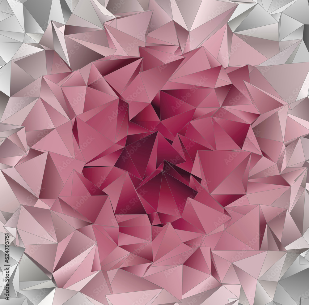 Obraz premium abstract geometric 3d background wallpaper