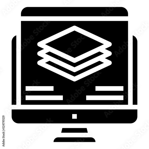 BUFFER glyph icon