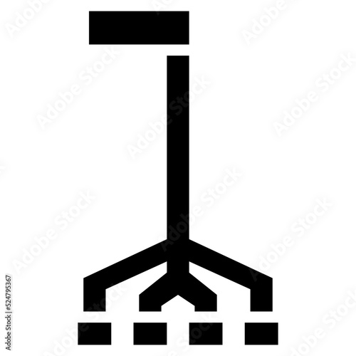 CRUTCHES glyph icon