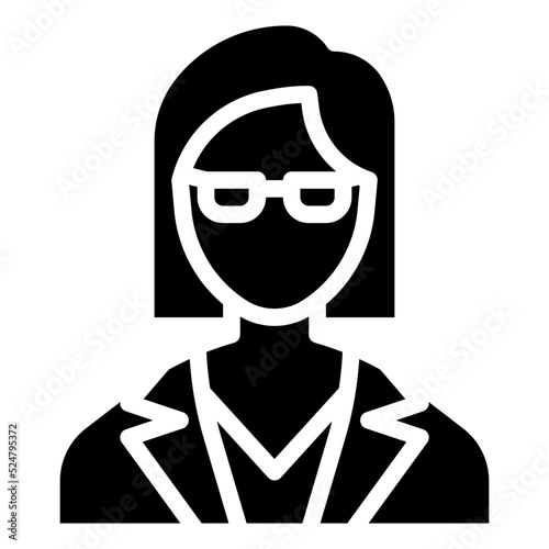 DORTOR WOMAN glyph icon