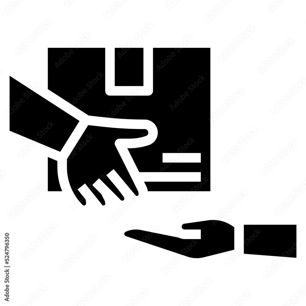 RECEIVER glyph icon RECEIVER glyph icon