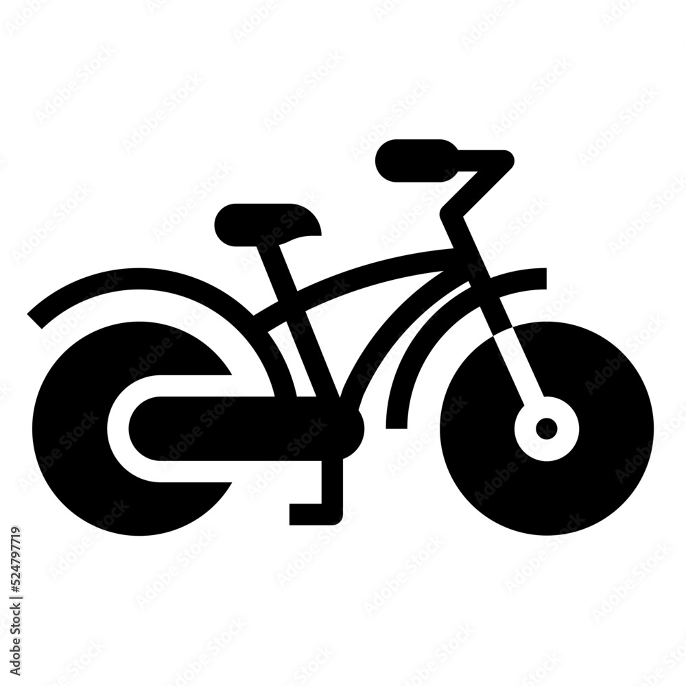 BIKE glyph icon BIKE glyph icon