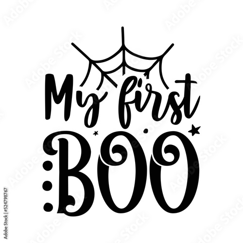 My first BOO svg