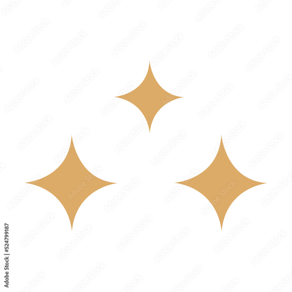 Star icons. Twinkling stars, sparkles, winkling stars vector illustration. Star icons. Twinkling stars, sparkles, winkling stars vector illustration.