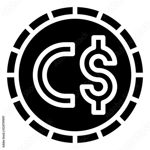 COIN glyph icon