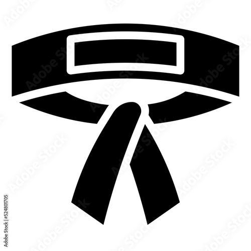 HEADBAND glyph icon