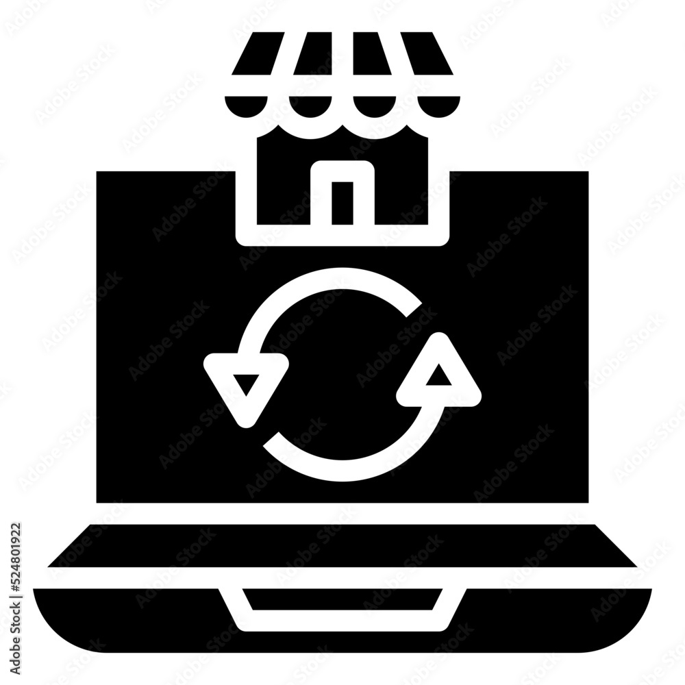REFRESH glyph icon REFRESH glyph icon