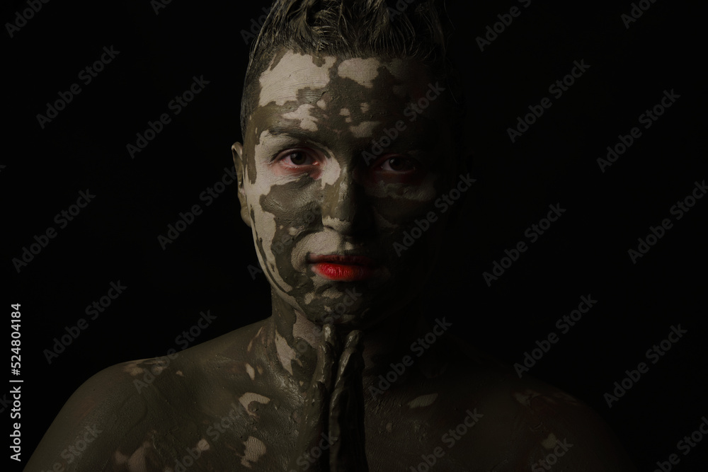 dirty smeared make up dirty smeared make up