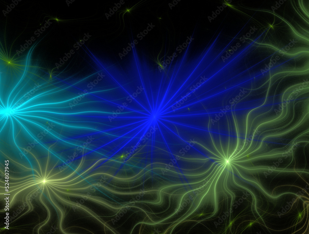 Imaginatory fractal abstract background Image