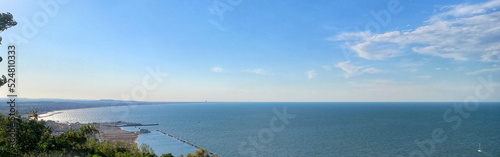 romagnola riviera as seen from Gabicce Monte photo