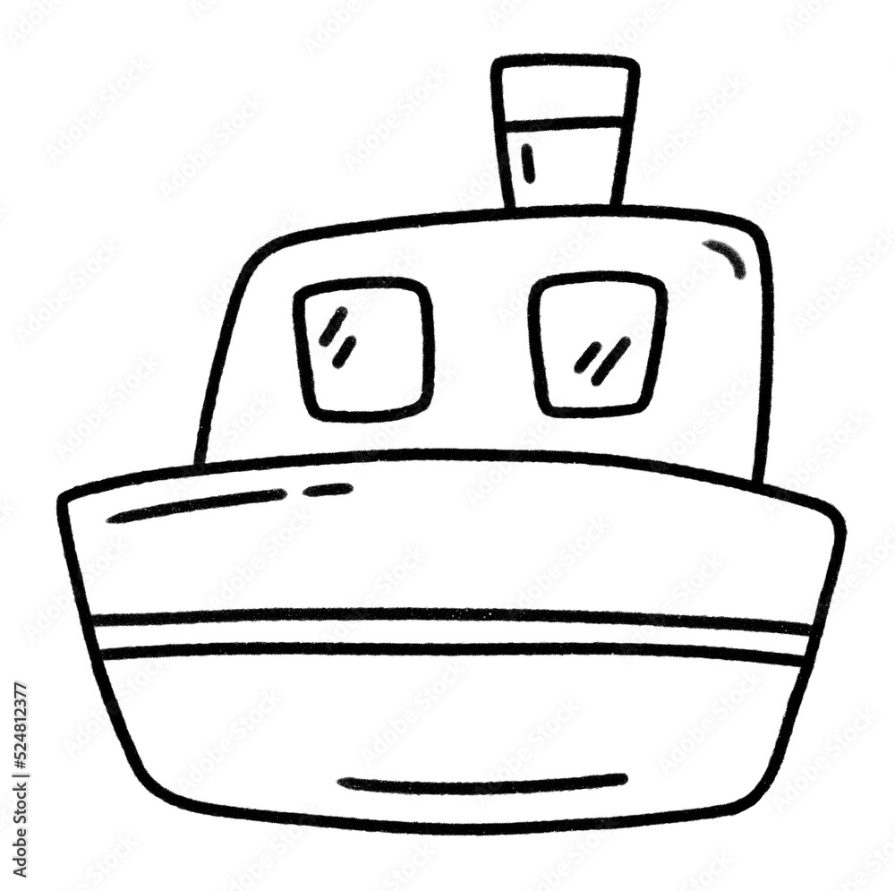 Cartoon boat or toy shipCartoon boat or toy ship Cartoon boat or toy shipCartoon boat or toy ship