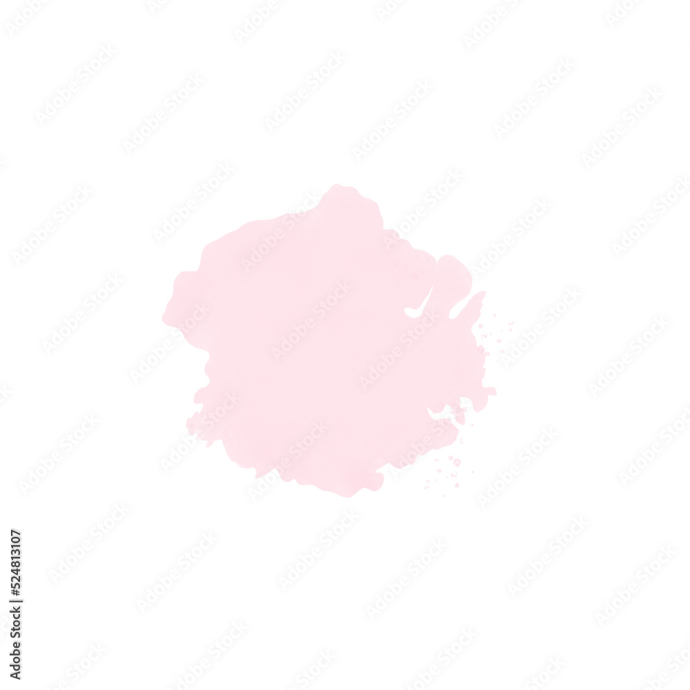 Pink Watercolor Splash