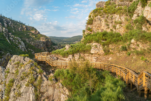 View from Cerro da Candosa pathways, Gois - Portugal. photo