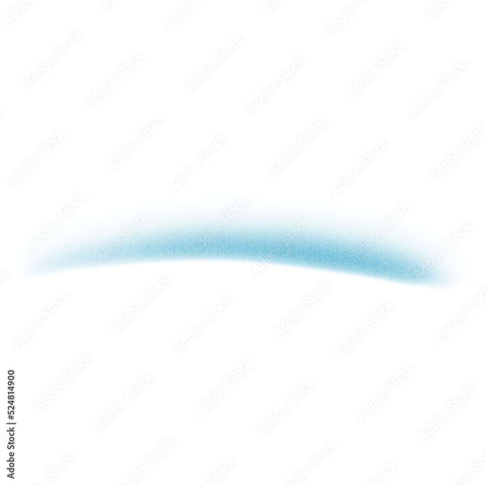 Obraz premium Turquoise Watercolor Brushstroke