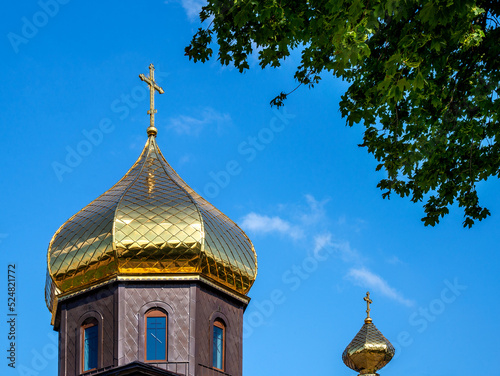 Consecrated in 1838 the Orthodox Church of the Resurrection of the Lord in the city of Bielsk Podlaski in Podlasie, Poland. photo