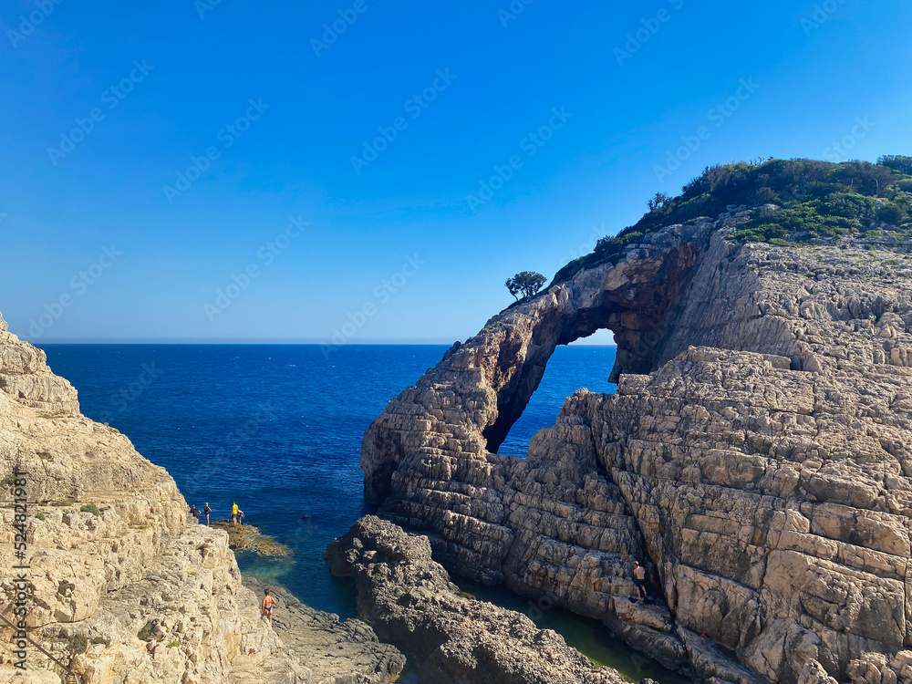 Zakynthos Küstenlandschaft Mittelmeer Griechenland