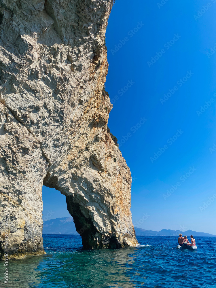 Zakynthos Küstenlandschaft Mittelmeer Griechenland