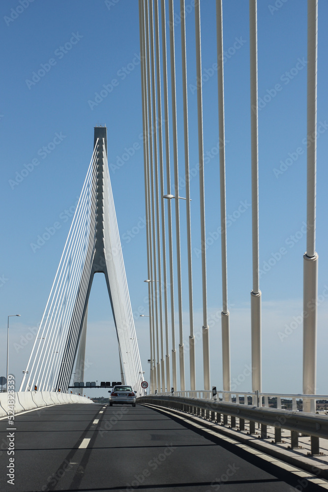 Fototapeta premium bridge of the constitution of cadiz 