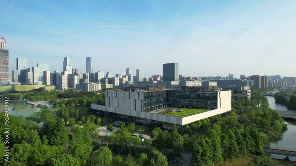 Urban scenery of Ningbo City, Zhejiang Province, China Urban scenery of Ningbo City, Zhejiang Province, China