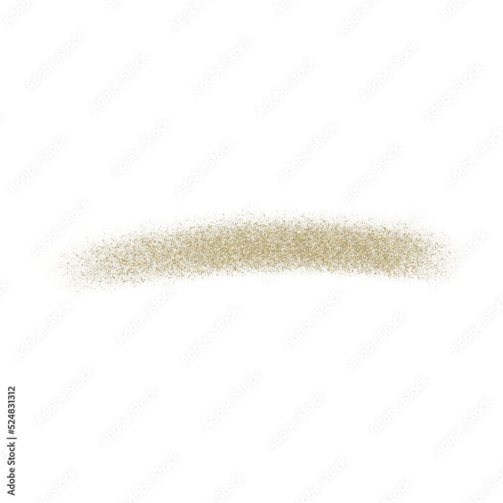 Gold glitter brushstroke Gold glitter brushstroke