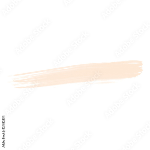 beige watercolor brushstroke