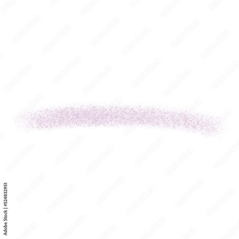 purple glitter brushstroke
