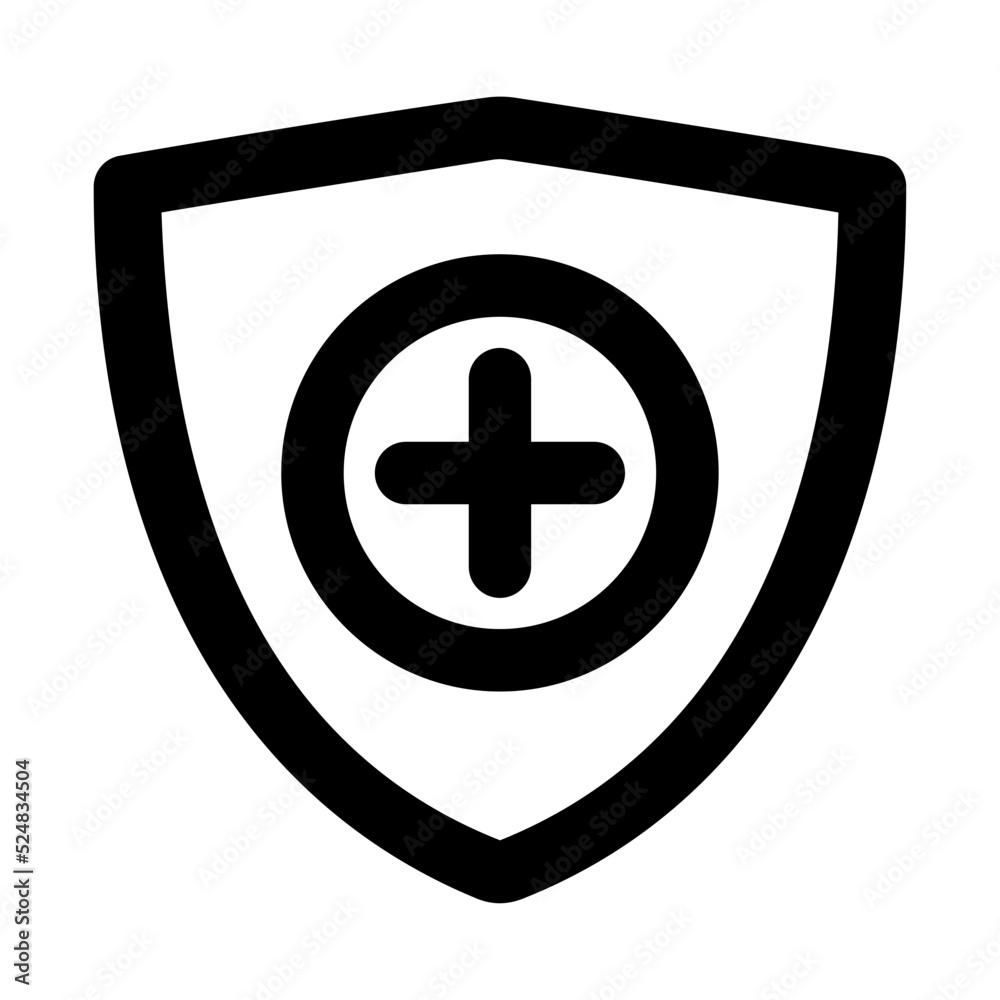 Fototapeta premium Hospital Icon Outline