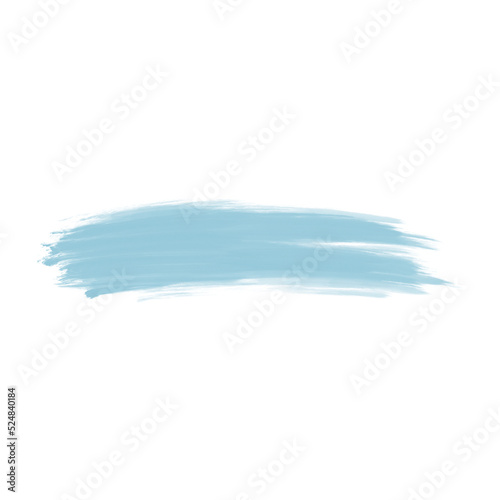 blue watercolor brushstroke