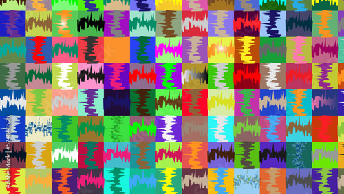 colorful geometric pattern, seamless wallpaper for tile, banner, tableclothe