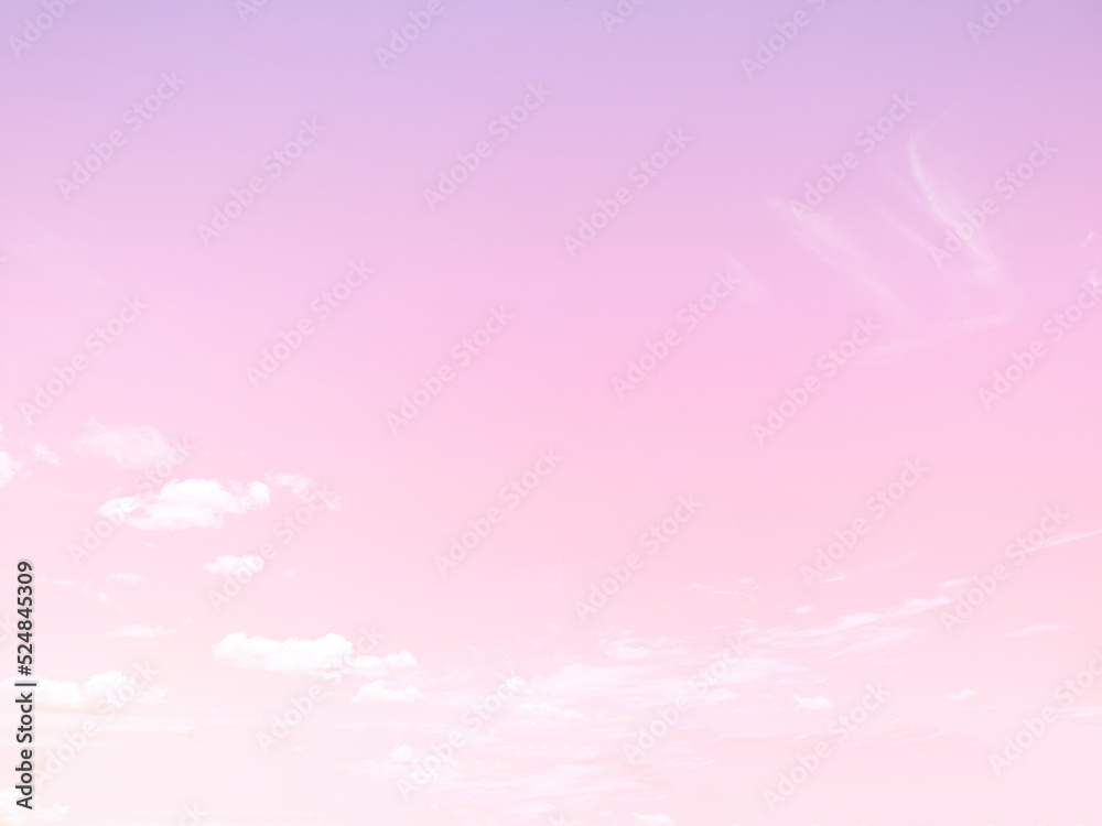 Sky and clouds in pastel tones for graphic design or wallpaper Sky and clouds in pastel tones for graphic design or wallpaper
