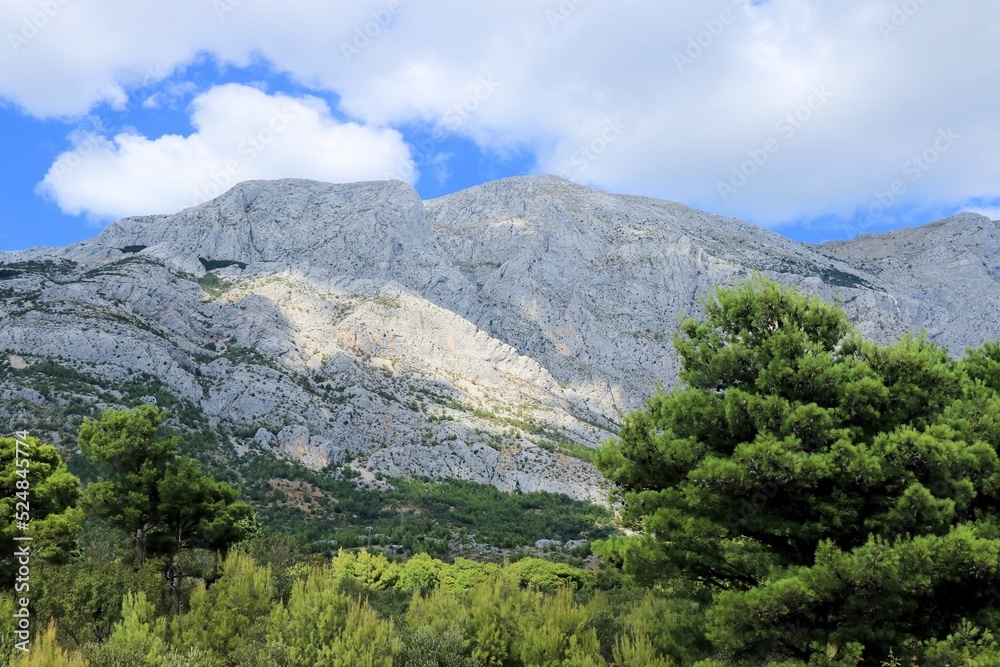 Biokovo mountains near Baska Voda & Brela, Croatia