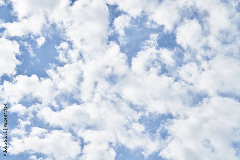 Beatiful blue sky with clouds on a sunny day Beatiful blue sky with clouds on a sunny day