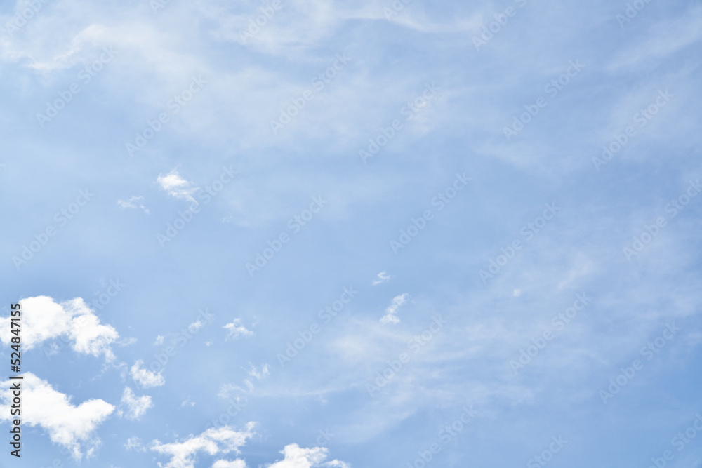 Beatiful blue sky with clouds on a sunny day Beatiful blue sky with clouds on a sunny day