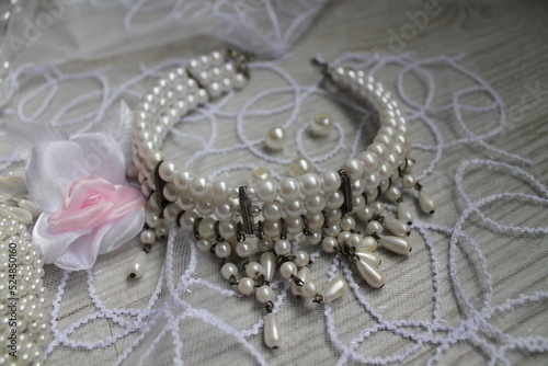 wedding rings on the table