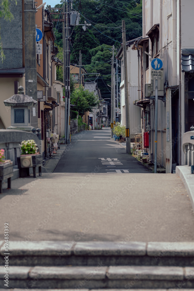 城崎の街並み