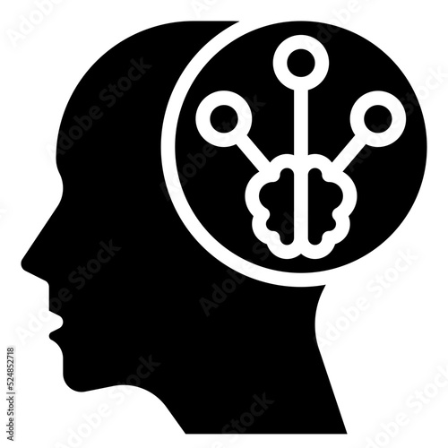 LOGICAL THINKING glyph icon