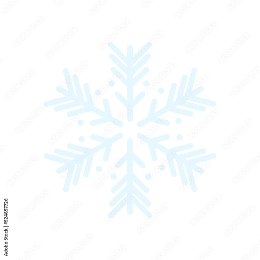 Vector beautiful snowflake design collection For the winter season that comes with Christmas in the New Year. Vector beautiful snowflake design collection For the winter season that comes with Christmas in the New Year.