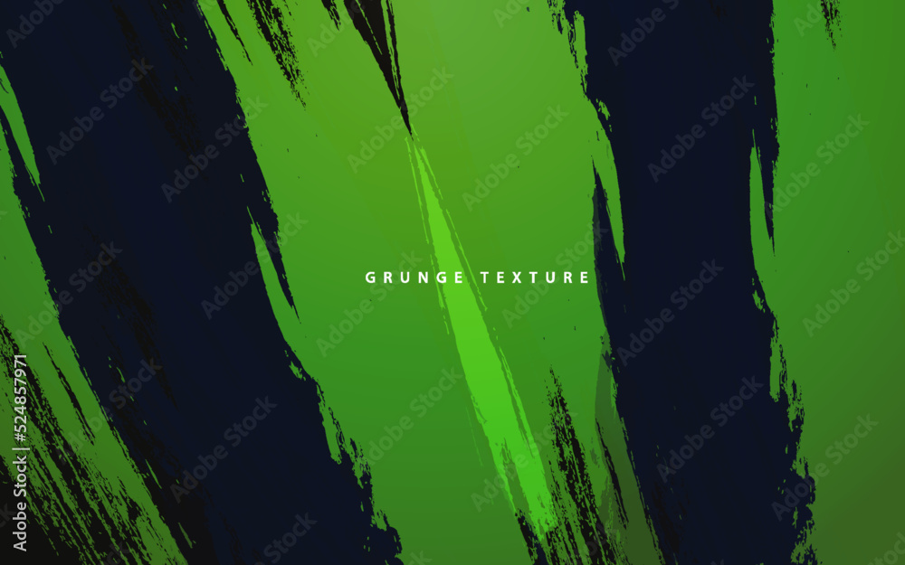 Naklejka premium Abstract grunge texture blue and green color background