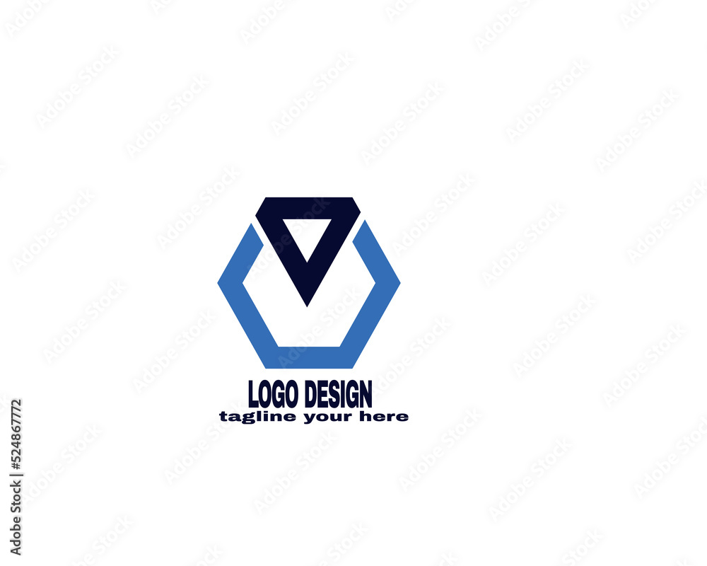 Fototapeta premium modern and simple logo design concept . logo for company vector file eps 10. logo with simple and gradient color template