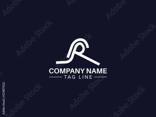 creative R letter logo symbol icon vector graphic design eps 10