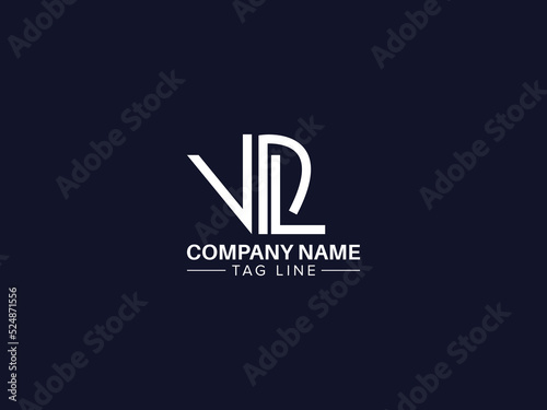 VDL letter logo symbol icon vector graphic design idea creative eps 10 photo